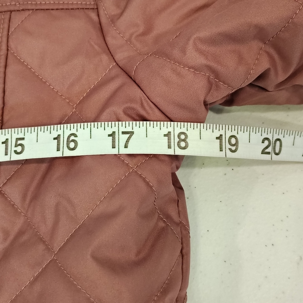 Columbia Women's Small Copper Crest Coat Faux Fur Lined Hooded Jacket Purple - Picture 8 of 9